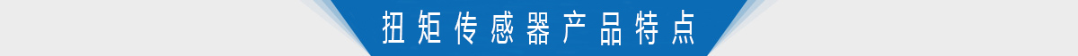 扭矩傳感器產品特點